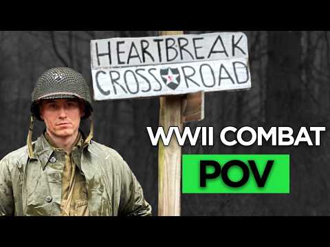 I Didn’t Expect This Level of WWII Realism - POV Heartbreak Crossroads Reenactment