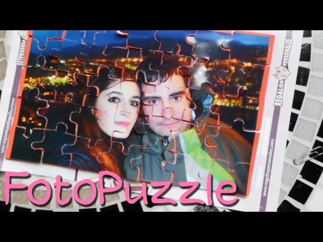 Vídeo relacionado con Puzzle Personalizado con Foto, Rompecabezas de Madera 300/500/1000 Piezas, Regalos Personalizados para San Valentin y Aniversario para Hombre y Mujer