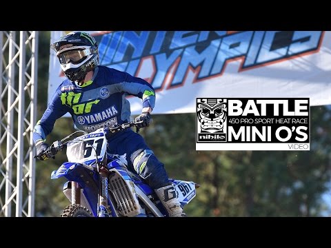 BATTLE: 450 Pro Sport Heat Race - Mini O's Supercross