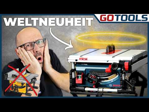 Das ändert alles? Die angekündigten neuen Bosch Tischkreissägen GTS 70-216 und GTS 18v-70