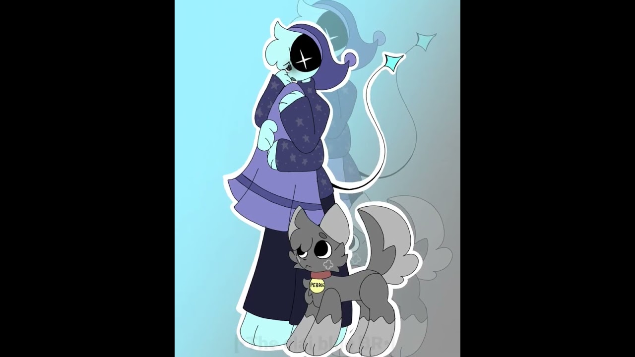 |astro, Pebble & flutter + My AU style| part 6 - dandy's world #dandysworld #astro #pebble #flutter