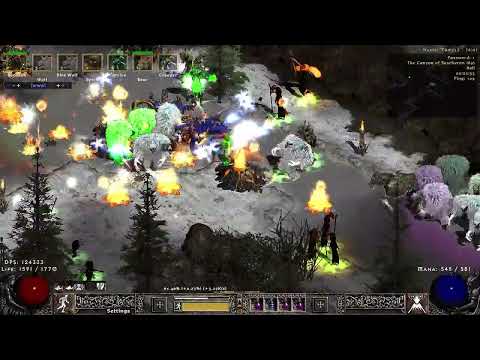 PD2 S8 - Fire Druid - steel carapace build GG 'untouchable'