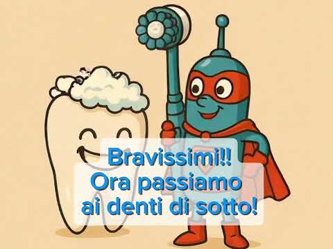 Canzone per lavare i denti con lo spazzolino elettrico
