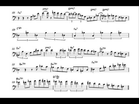 Gloria's Step - Scott LaFaro ( Bass Transcription )