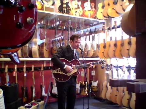 Christoffer Johansson plays Sam Hall at No1 Guitarshop