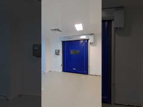 self repairing zipper door designed for clean room applications