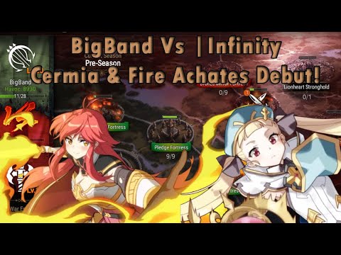 Epic 7 Guild War: BigBand VS |Infinity - Cermia Debut!
