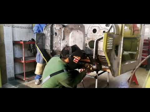 Land cruier FJ45 Pickup Restoration project [ Spraying Epoxy Primer ] Morocco