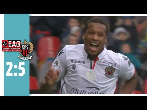 Viererpack! Plea nimmt Guingamp auseinander | EA Guingamp - OGC Nizza 2:5