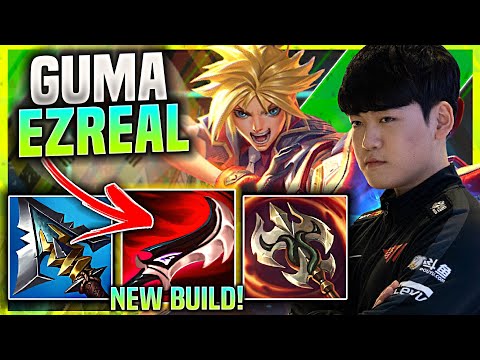 GUMAYUSI NEW EZREAL BUILD! *LETHALITY EZREAL* - T1 Gumayusi Plays Ezreal ADC vs Seraphine! | S11