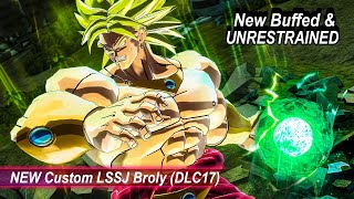 *NEW* LEGENDARY Broly MASSIVE Buff Becomes An Unrestrained Monster! - Dragon Ball Xenoverse 2 DLC 17