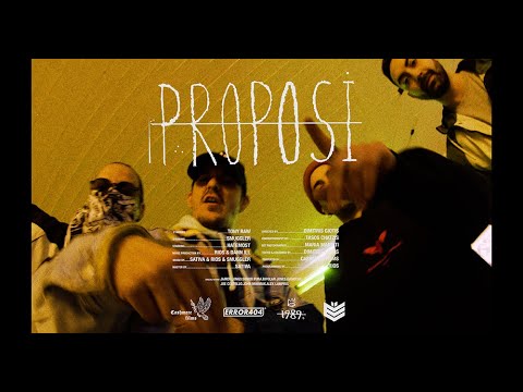 Tony Raw - PROPOSI (feat. Smuggler & Hatemost) (Official Music Video)