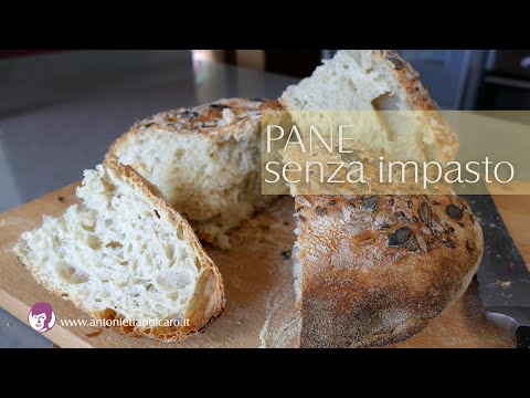 Pane senza impasto - Videoricetta