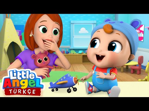 Bebek Konuşmayı Öğreniyor, Anne Mi Yoksa Baba Mı? | Little Angel Türkçe Çocuk Şarkıları | Can Bebek