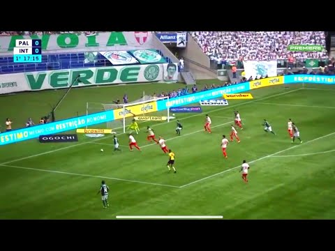 GOL DO PALMEIRAS HOJE| GOL DE GUSTAVO GÓMEZ | PALMEIRAS 1X0 INTERNACIONAL