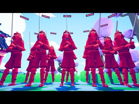 TABS | 10 Samurai VS every Unit