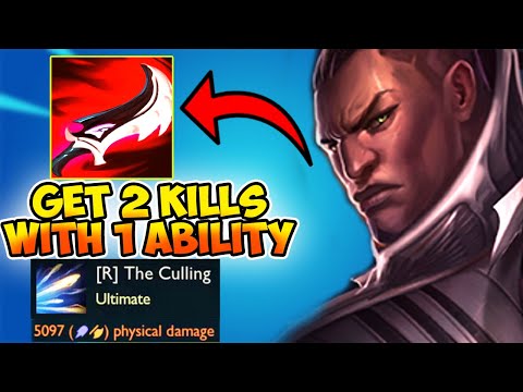 FULL LETHALITY LUCIAN MID CAN GET 2 KILLS WITH JUST 1 ABILITY !! ( 5K DMG ULT AND 18 KILLS !! lol )
