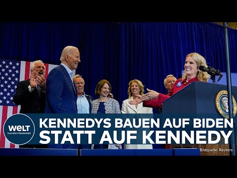 US-WAHLKAMPF: Legendärer Kennedy-Clan bestätigt Joe Biden Beistand gegen Donald Trump