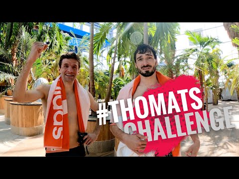 #ThoMats​ Challenge Schwimmen – Thomas Müller und Mats Hummels im Duell!