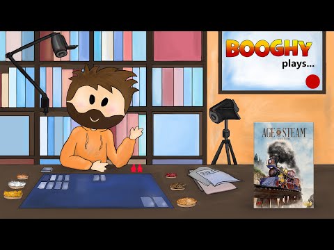 Booghy plays... Age of Steam(St. Lucia)(2p)