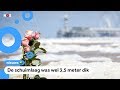 Groot onderzoek naar het schuim bij Scheveningen