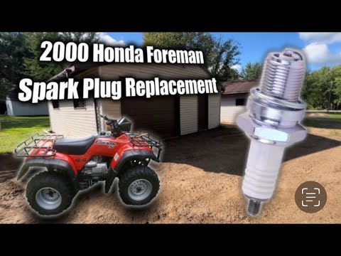 Honda Foreman Spark Plug Replacement (2000)