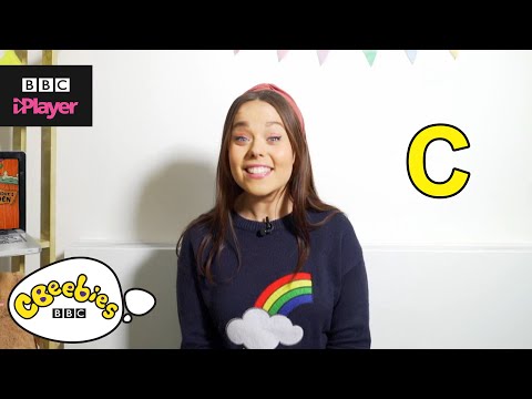 イービーとダッジと一緒に「c」の文字を学ぼう｜フォニックス｜CBeebies House (Learn letter "c" with Evie and Dodge | Phonics | CBeebies House)
