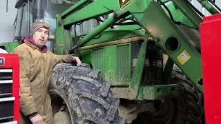 John Deere 7400 Transmission Input Shaft Destruction and Tear-down