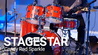 Video thumbnail for TAMA Stagestar Candy Red Sparkle (ST52H5C) by TAMA Drums Official