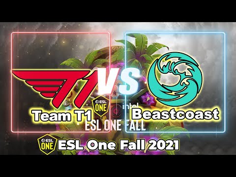 [ DOTA 2 LIVE ] T1 VS Beastcoast | ESL One Fall 2021 English Cast