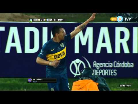 Gol de Chavez. Rosario Central 0 - Boca 2 | Copa Argentina 2015 - Final