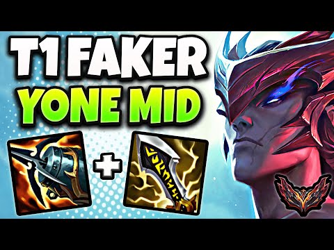 T1 Faker Yone vs Talon [ MID ] Patch 13.21 Korea Grandmaster ✅