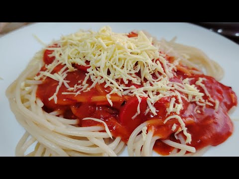 Filipino Style Spaghetti Recipe | Easy & Kids Favorite 🍝