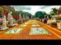 Walking videos: Walking in Guan Yin Bodhisattva's Hall, an unknown, stunning Bangkok temple