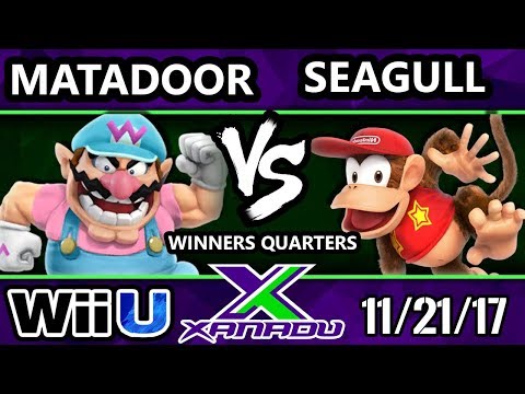 S@X 229 Smash 4 - Seagull Joe (Diddy Kong) Vs. Mata-Door (Wario) - SSB4 Winners Quarters