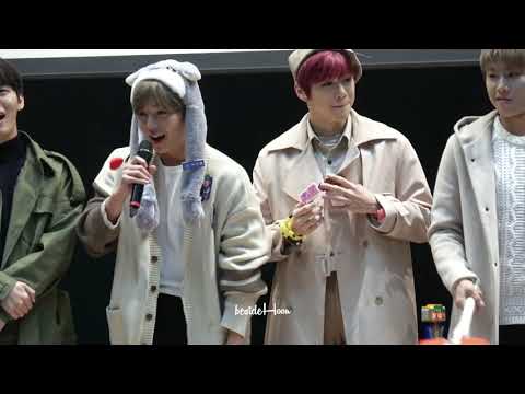 181124 목동 코바코홀 팬싸 엔딩 박지훈 위주