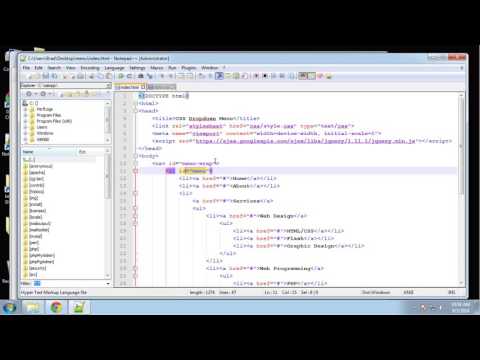 Learn HTML5 and CSS3 | Create Transition Dropdown Menu | Menu CSS | Eduonix - Part - 4
