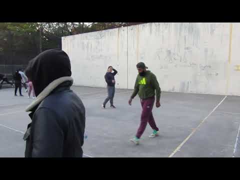 Hoover Park - Jon & Naveed vs Flaco & Leyva - Doubles Filmed By Handball Social - 11.3.2023