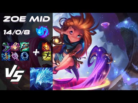 MID Zoe vs Anivia - EU Challenger Patch 25.23