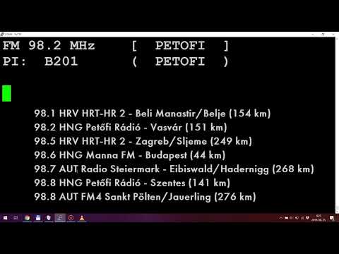 FM Bandscan - Agárd, Hungary - 270° (25/08/2019)