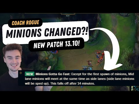THIS is how to play after the NEW MINION CHANGE! - Patch 13.10