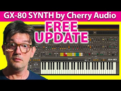 GX 80 FREE update Synth by Cherry Audio @AGDugros
