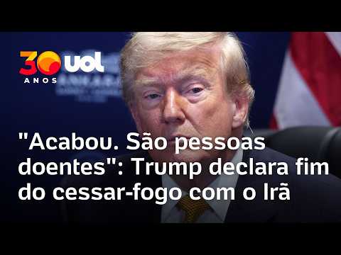 Trump diz na Otan que cessar-fogo com o Irã “acabou”