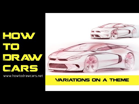 Pro Designer Teaches You How To Create Variations on Your Car Design Themes