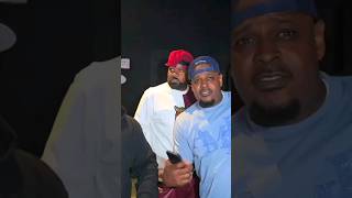 SHEEK LOUCH AND GHOSTFACE SALUTE EACHOTHER AT A VENUE 🗽
