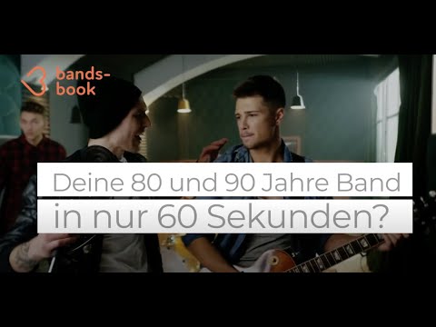 80 und 90 Jahre Band gesucht? Jetzt auf Bands-Book suchen, finden, buchen!