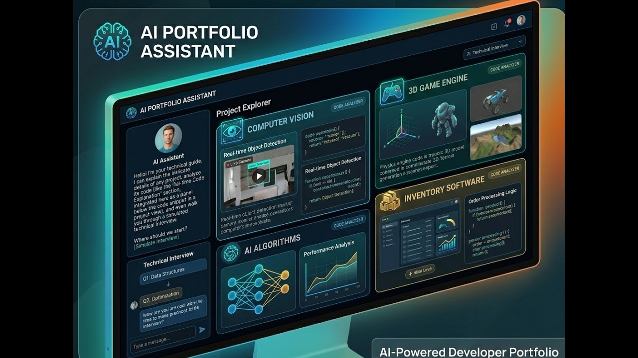 Kefi’s AI Portfolio – Interactive Developer Projects