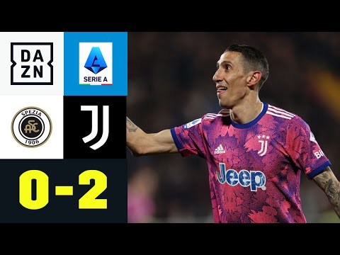 Dritter Sieg in Serie dank Distanz-Di Maria: Spezia - Juventus 0:2 | Serie A | DAZN Highlights