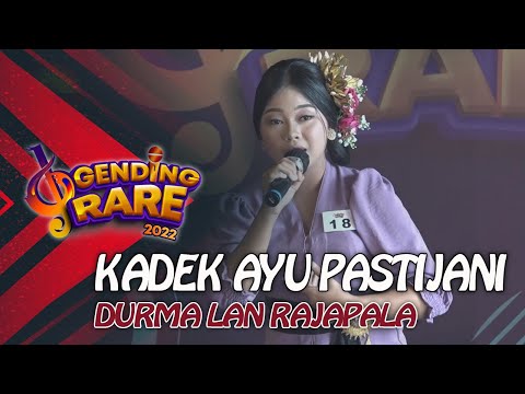 KADEK AYU PASTIJANI - DURMA LAN RAJAPALA | GENDING RARE BALI TV 2022