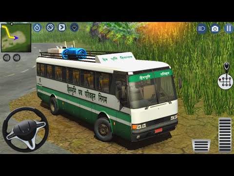 Indian Bus Simulator | Offroad Uphill Bus Drive 3D | Bus Wala Games | Android Gameplay